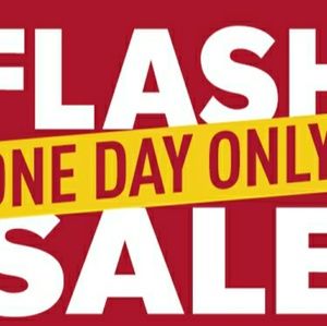 FLASH SALE!!!!!! TODAY ONLY!!!!!!!